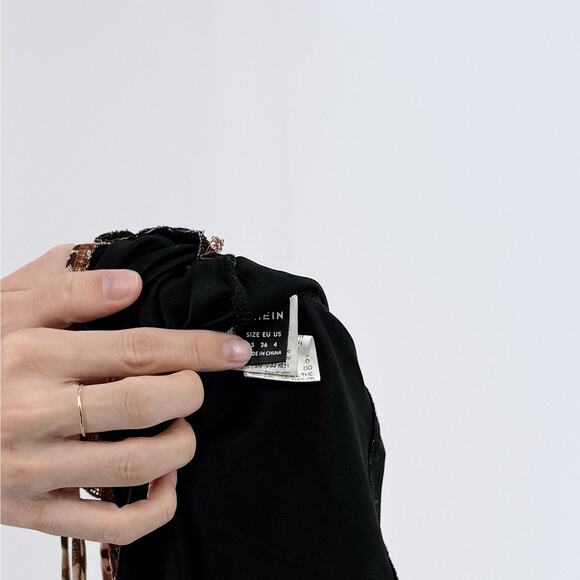 Women’s Patchwork Lace Trim Slip Dress Brown & Rust Tones Size Small - Picture 3 of 3